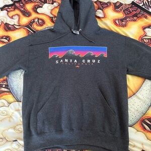LIKE NEW Santa Cruz Hoodie